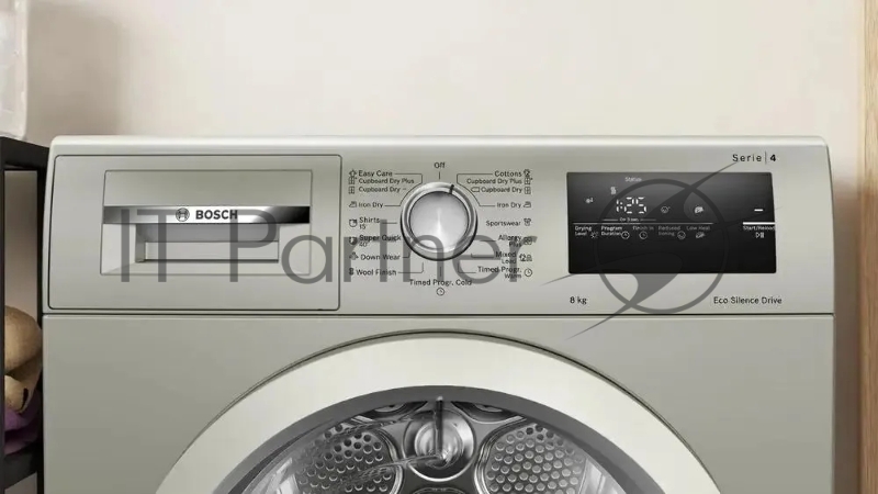 Сушильная машина Bosch Serie 4 WTN86202ME кл.энер.:A макс.загр.:8кг серебристый