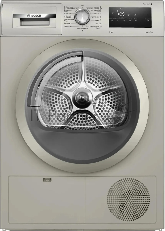 Сушильная машина Bosch Serie 4 WTN86202ME кл.энер.:A макс.загр.:8кг серебристый