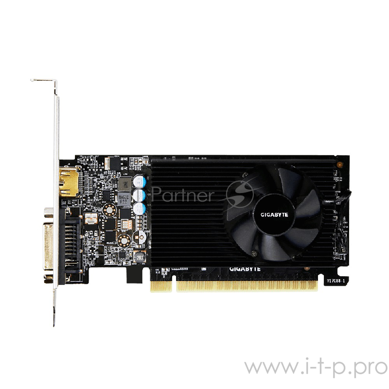 Видеокарта GIGABYTE GeForce GT 730 2ГБ GV-N730D5-2GL (GeForce GT 730, DDR5, DVI, HDMI) (PCI-E)