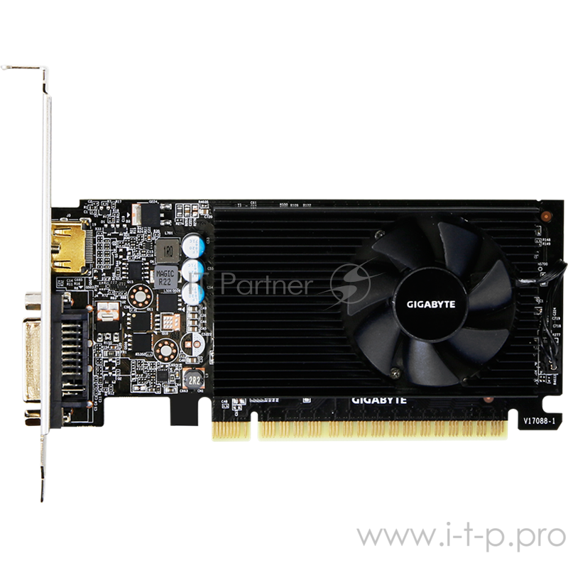 Видеокарта GIGABYTE GeForce GT 730 2ГБ GV-N730D5-2GL (GeForce GT 730, DDR5, DVI, HDMI) (PCI-E)