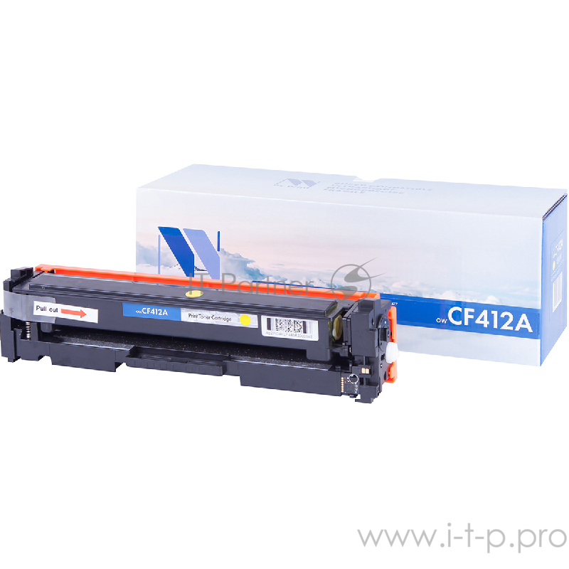 Картридж NV Print совместимый для LJ Pro M477fdn/M477fdw/M477fnw/M452dn CF412A Yellow (2300k)