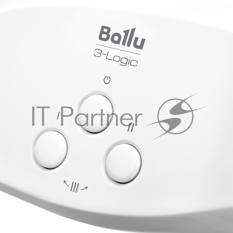 Водонагреватель проточный Ballu 3-Logic TS (3,5 kW) - кран+душ