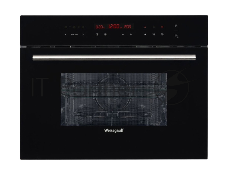 Духовой шкаф Электрический Weissgauff OE 446 черный, встраиваемый