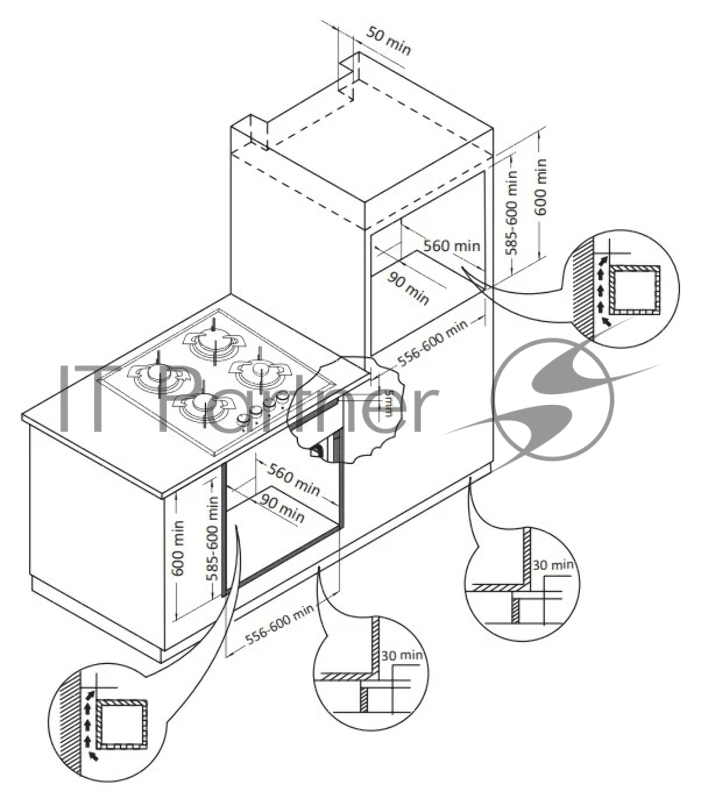 Духовой шкаф HIBERG VM 6193 W