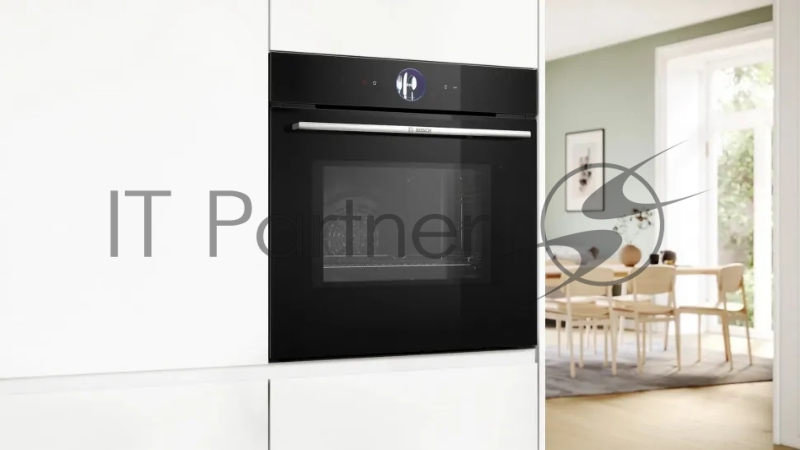 Духовой шкаф Электрический Bosch Serie 8 HMG776NB1 черный