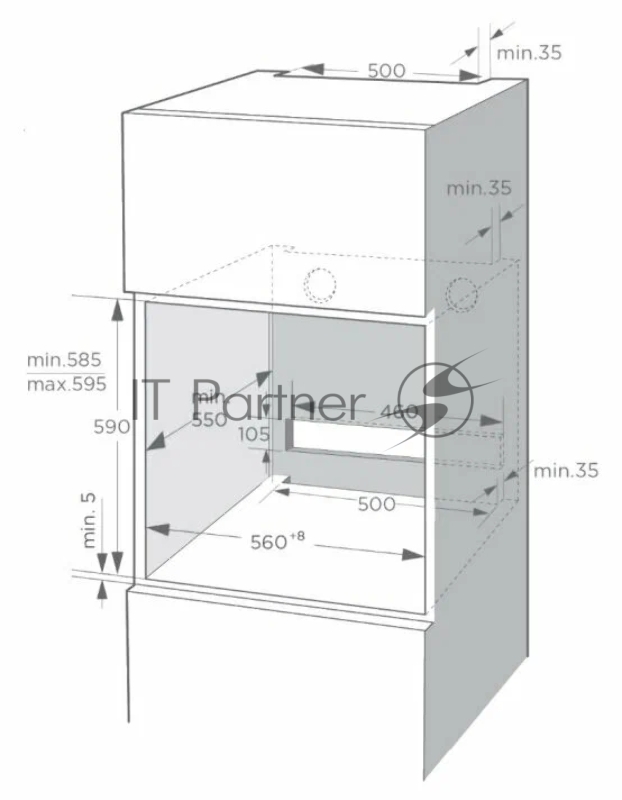 Духовой шкаф Weissgauff EOM 741 PDB Black Edition