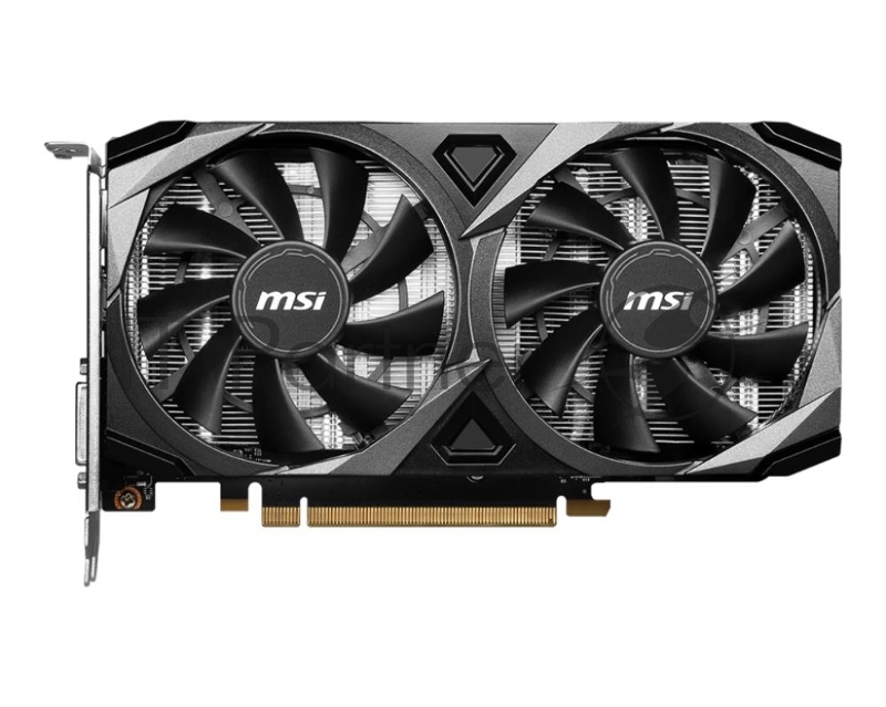 Видеокарта MSI RTX3050 VENTUS 2X XS 8G OC GeForce RTX3050 8Gb 128bit GDDR6 1807/14000 DVIx1 HDMIx1 DPx1 HDCP Ret