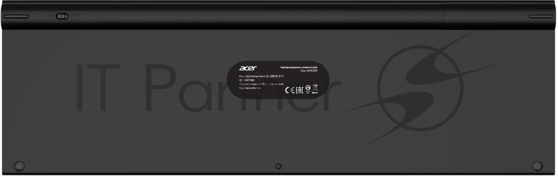 Клавиатура Acer OKR300 черный USB беспроводная (ZL.KBDEE.014)