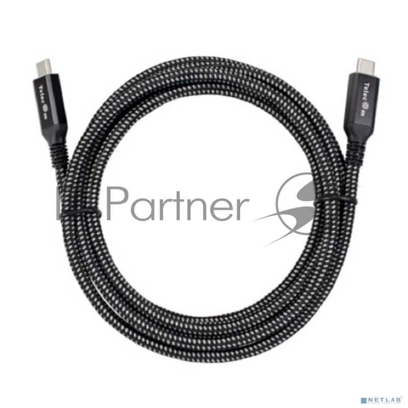 Кабель USB4 TypeCM/CM 8K@30Hz, 40GBps, PD 240W, медь Telecom 2м <TUS840-2M>