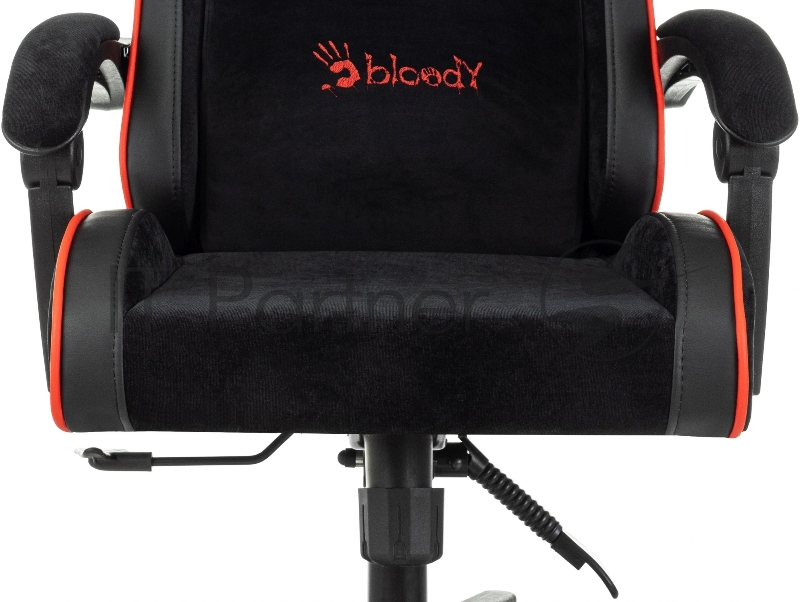 Кресло игровое A4Tech Bloody GC-670 черный сиденье черный ткань/эко.кожа с подголов. крестов. пластик черный пластик черный