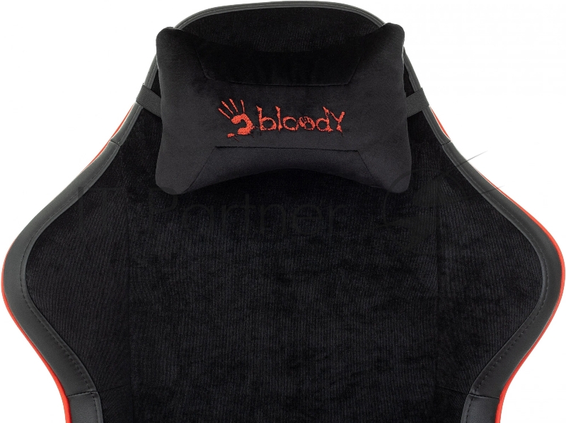 Кресло игровое A4Tech Bloody GC-670 черный сиденье черный ткань/эко.кожа с подголов. крестов. пластик черный пластик черный