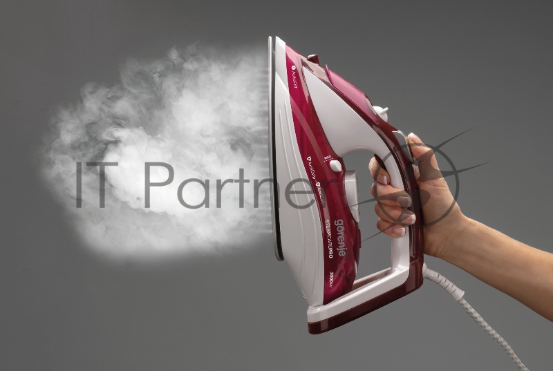 Утюг Gorenje SIH3000RBC 3000Вт красный/белый