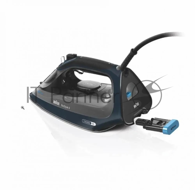 Утюг Braun SI9682DB 3200Вт черный/синий