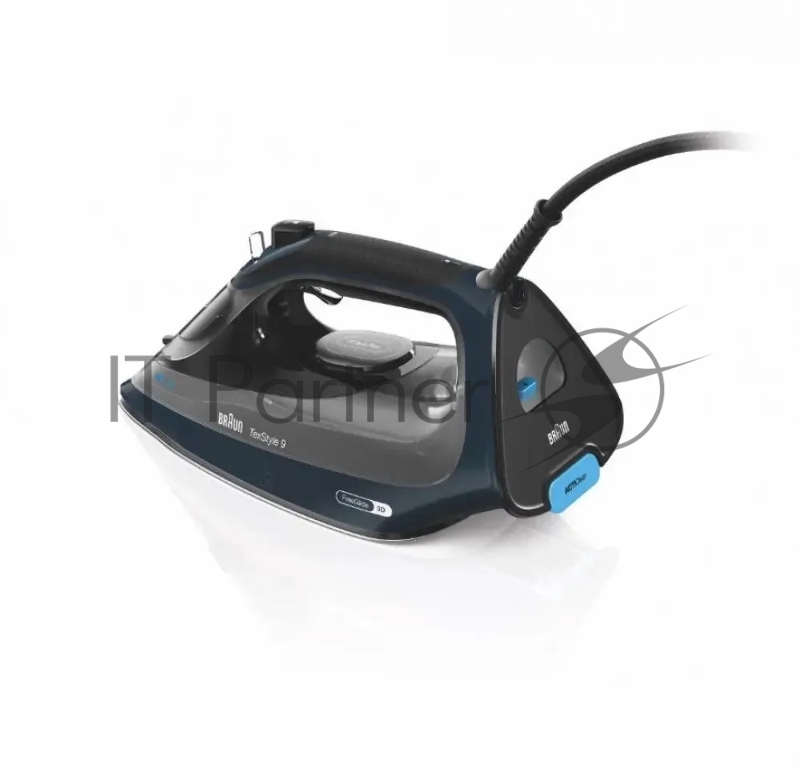 Утюг Braun SI9682DB 3200Вт черный/синий