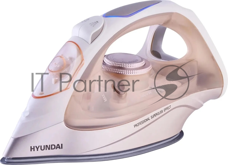 Утюг Hyundai H-SI02512 3200Вт бежевый/розовое золото