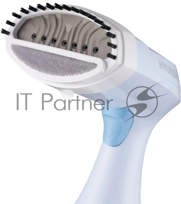Отпариватель ручной Hyundai H-HS03008 1500Вт белый/голубой