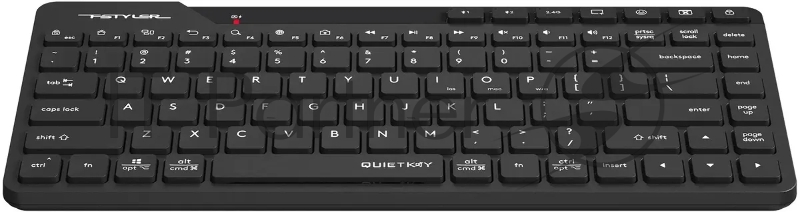 Клавиатура A4Tech Fstyler FBK26C AS черный USB беспроводная BT/Radio slim Multimedia (FBK26C AS)