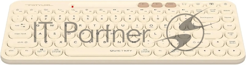 Клавиатура A4Tech Fstyler FBK36C AS бежевый USB беспроводная BT/Radio slim Multimedia (FBK36C AS)