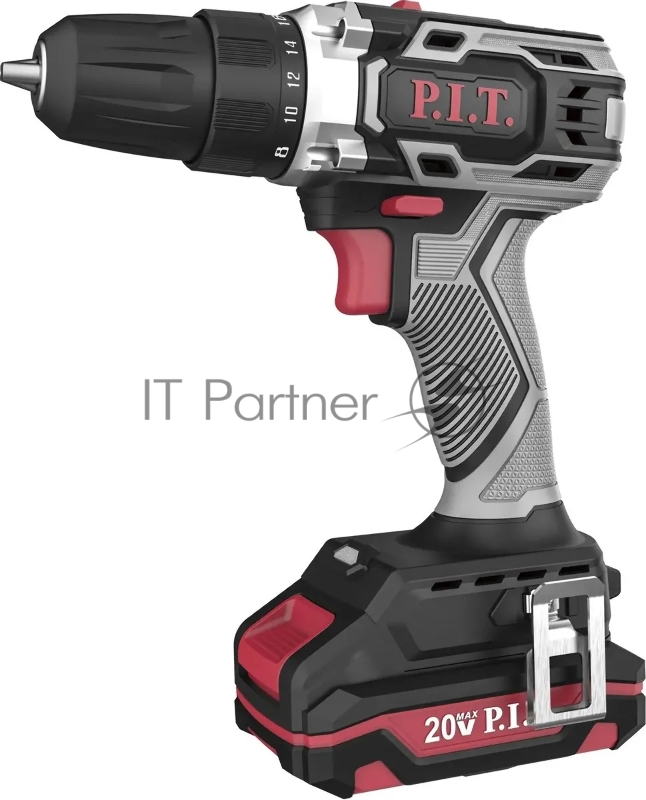 Дрель-шуруповерт P.I.T. PBM20H-10B/1 аккум. патрон:быстрозажимной