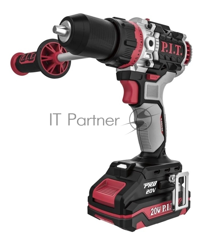 Дрель-шуруповерт P.I.T. PSB20H-13D/1 аккум. патрон:быстрозажимной