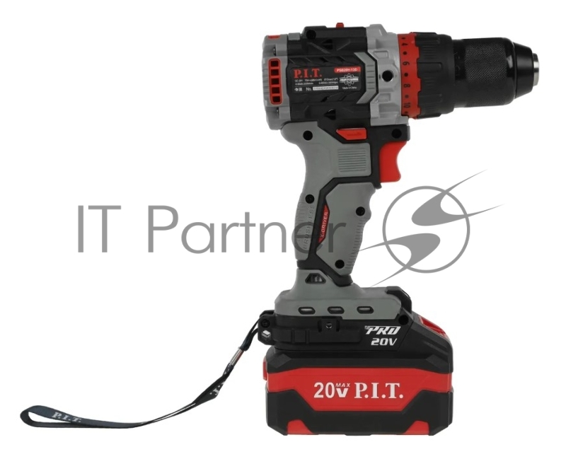 Дрель-шуруповерт P.I.T. PSB20H-13D/3 аккум. патрон:быстрозажимной