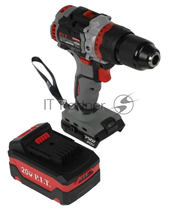 Дрель-шуруповерт P.I.T. PSB20H-13D/3 аккум. патрон:быстрозажимной