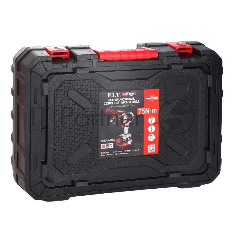 Дрель-шуруповерт P.I.T. PSB20H-13D аккум. патрон:быстрозажимной
