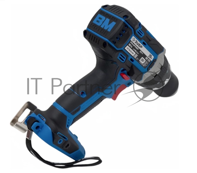 Бесщеточная дрель-шуруповерт ЗУБР Т7, 20 В, 100 Н·м, без АКБ, Профессионал (DB-211)