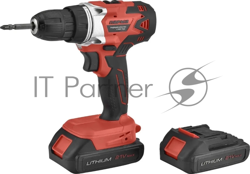 Дрель-шуруповерт Парма ДША-02-2021/2Li аккум. патрон:быстрозажимной (кейс в комплекте) (02.021.00016)