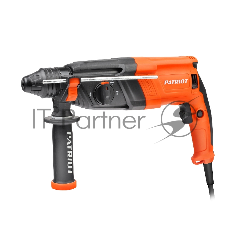 Перфоратор PATRIOT RH 243, SDS+, мощность 770 Вт, 2.6 Дж, 3 режима работы, макс.диаметр 24мм, глубиномер, кейс