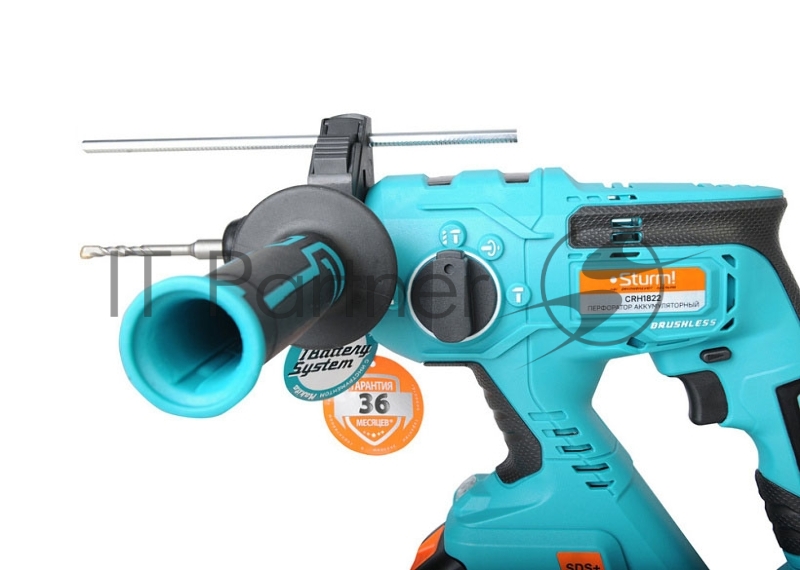 Перфоратор Sturm! CRH1822 патрон:SDS-plus уд.:2.2Дж аккум. (кейс в комплекте)