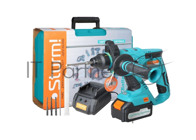 Перфоратор Sturm! CRH1822 патрон:SDS-plus уд.:2.2Дж аккум. (кейс в комплекте)