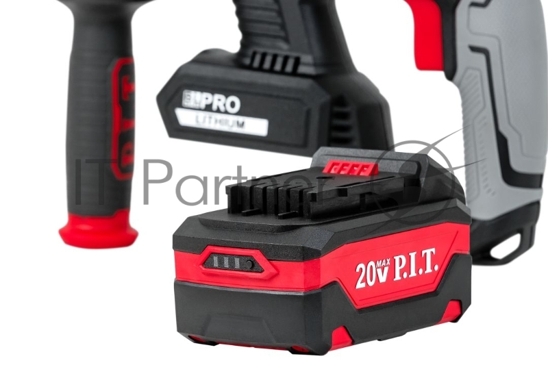 Перфоратор P.I.T. PBH20H-22B/1 патрон:SDS-plus уд.:1.8Дж аккум. (кейс в комплекте)