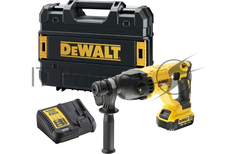 Перфоратор DeWalt DCH133M1-QW патрон:SDS-plus уд.:2.6Дж 18Вт аккум. (кейс в комплекте)