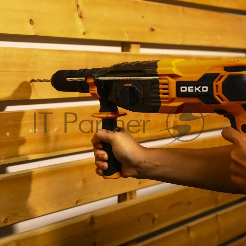 Перфоратор Deko DKH1250W патрон:SDS-plus уд.:3.2Дж 1250Вт (кейс в комплекте)