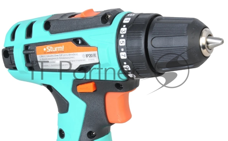 Дрель-шуруповерт Sturm! CD3508U 19Вт аккум. патрон:быстрозажимной