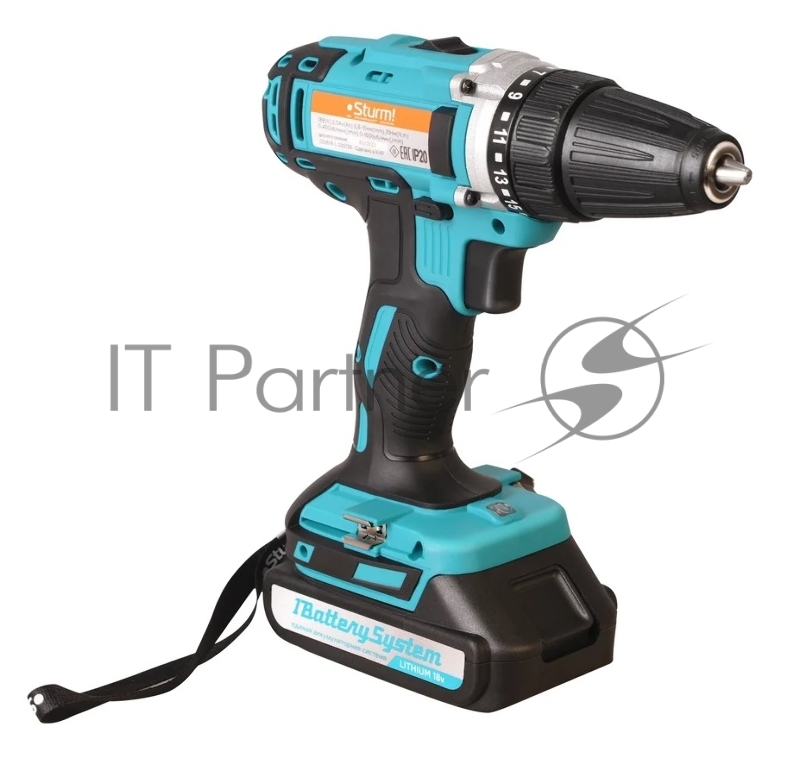 Дрель-шуруповерт Sturm! CD3618+ аккум. патрон:быстрозажимной