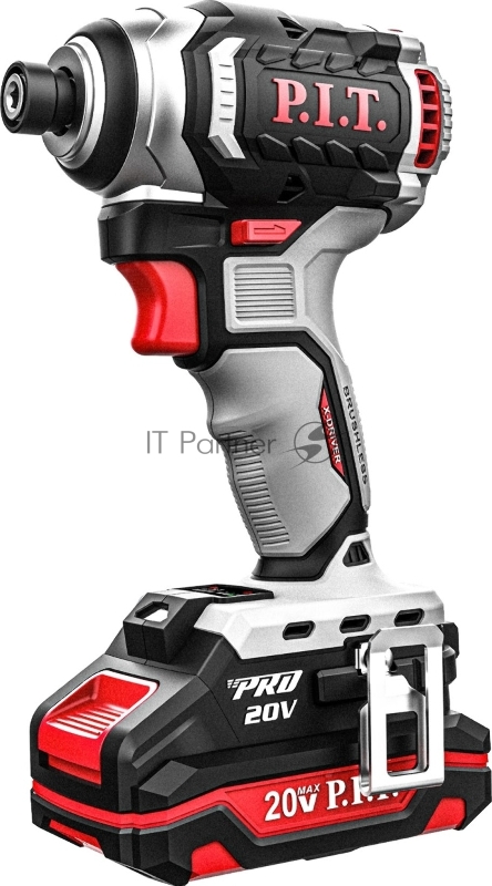 Винтоверт P.I.T. PSD20H-170A/2 аккум. патрон:держатель бит 1/4