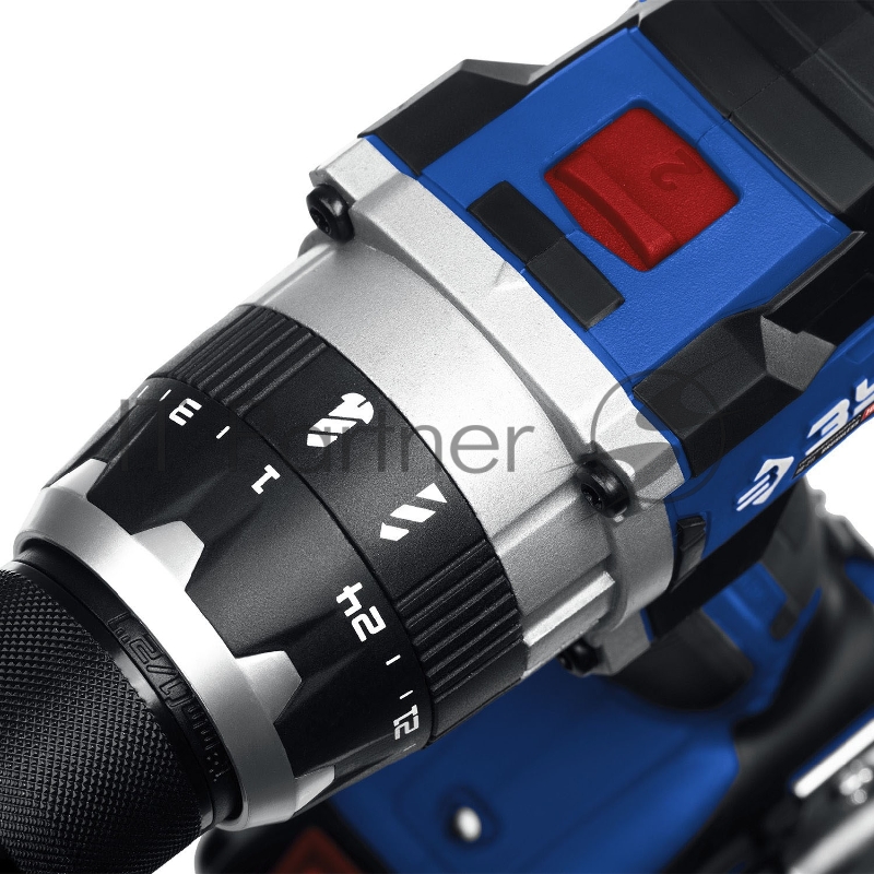 Бесщеточный гайковерт ЗУБР Т7, 20 В, 500 Н·м, 2 АКБ (4 А·ч), кейс, Профессионал (GB-500-42)