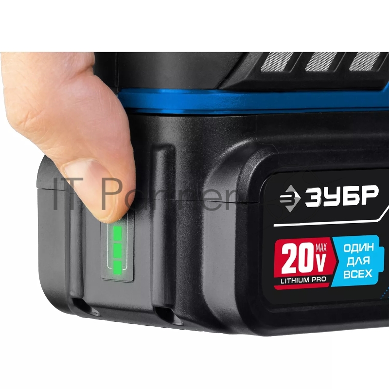 Бесщеточный гайковерт ЗУБР Т7, 20 В, 500 Н·м, без АКБ, Профессионал (GB-500)