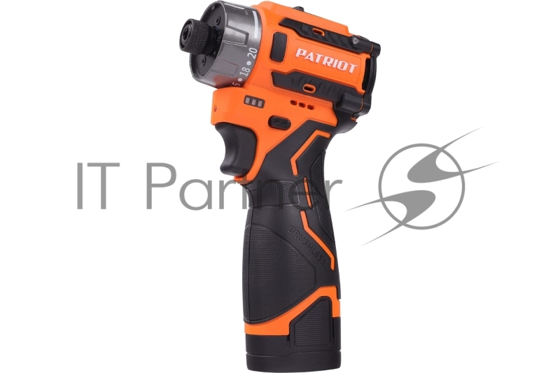 Винтоверт PATRIOT BR 469, HEX 1/4, 16.8В, 2.0 Ач, 70Нм, 2 акб и зу, кейс