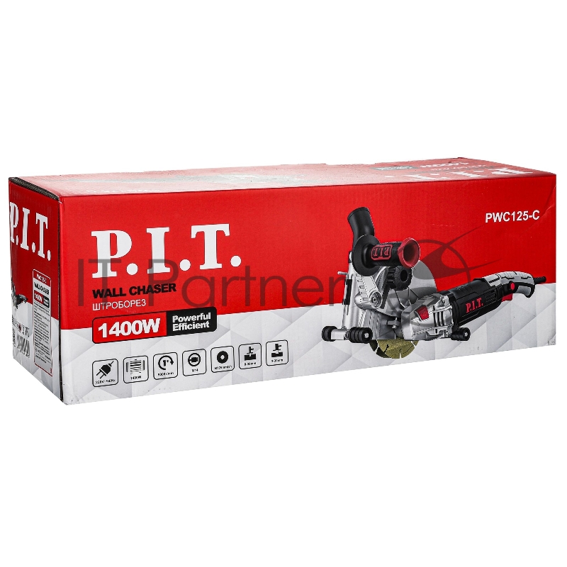 Штроборез P.I.T. PWC125-C 9000об/мин 1400W