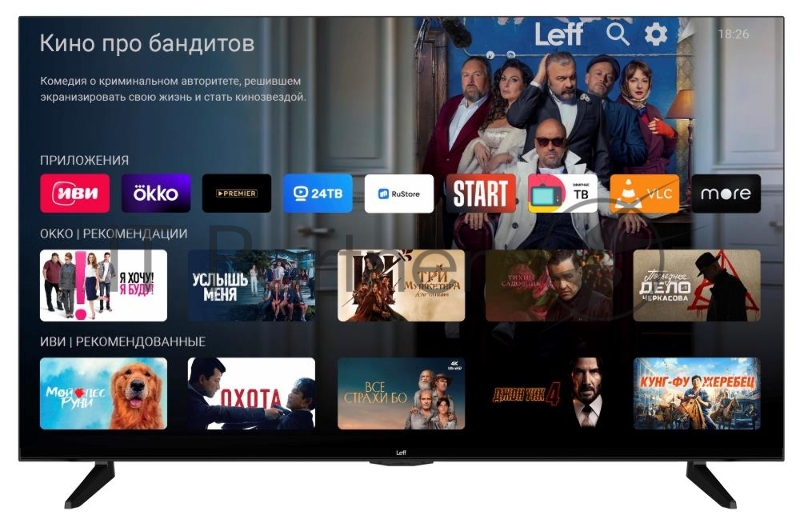 Телевизор LEFF 43 43U670S VK MARUSIA 4K LCD