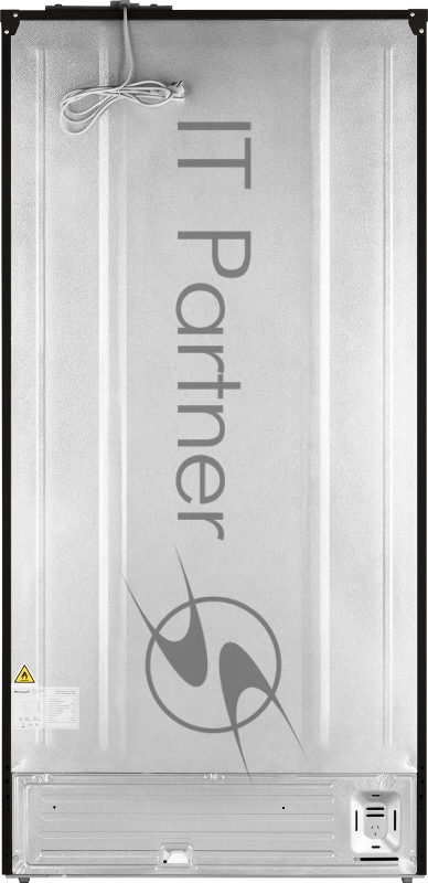 Холодильник WEISSGAUFF WCD 510 INVERTER NO FROST BLACK GLASS