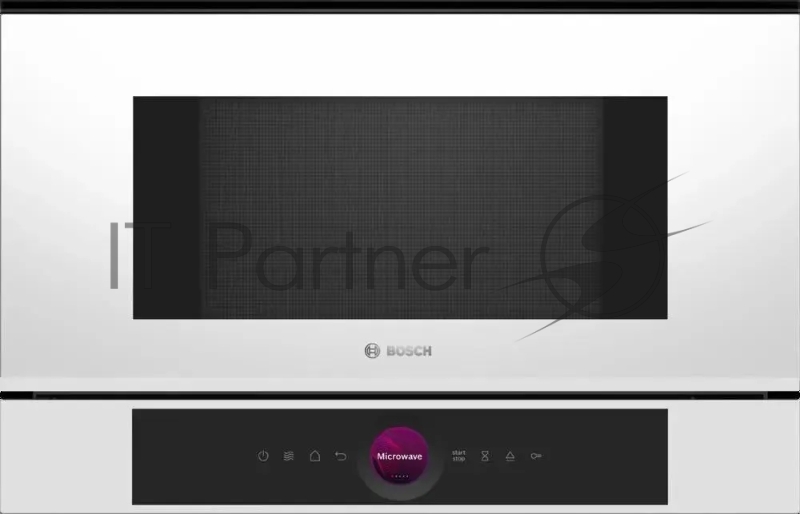 Микроволновая печь Bosch BFL7221W1 21л. 900Вт белый (встраиваемая)