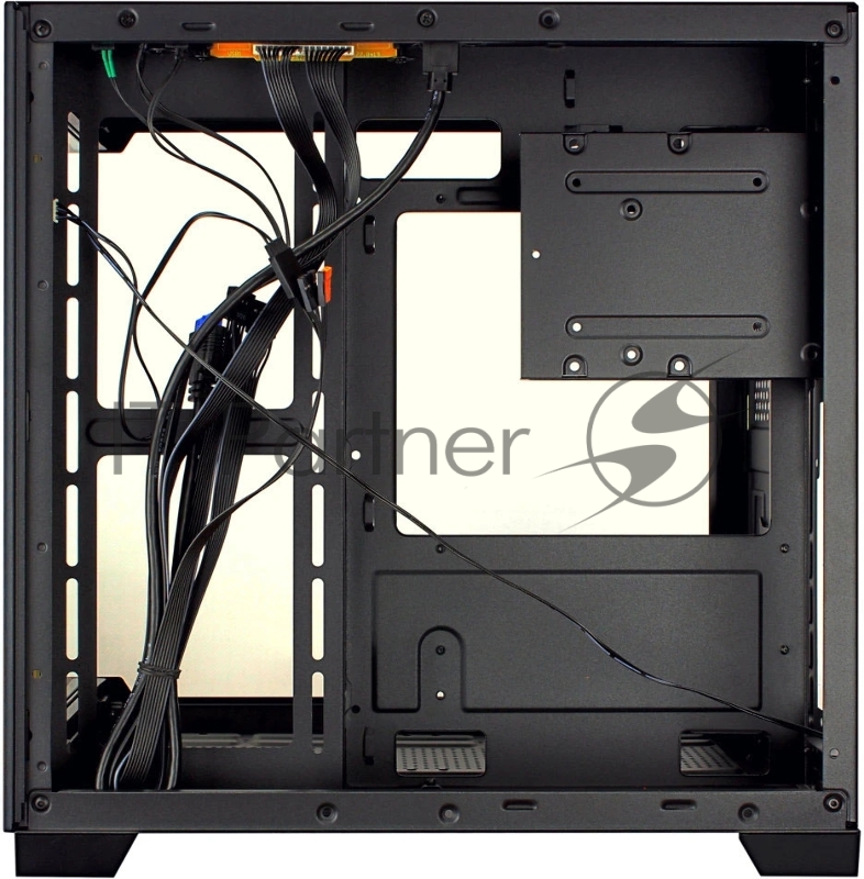 Корпус Ginzzu V320 RGB подсветка, закаленное стекло 1*USB 3.0,1*USB 2.0, AU mATX