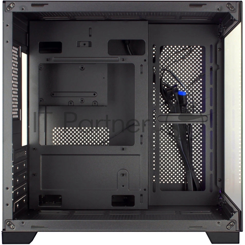 Корпус Ginzzu V320 RGB подсветка, закаленное стекло 1*USB 3.0,1*USB 2.0, AU mATX