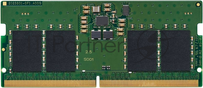 Оперативная память Kingston 16GB 4800MT/s DDR5 Non-ECC CL40 SODIMM 1Rx8