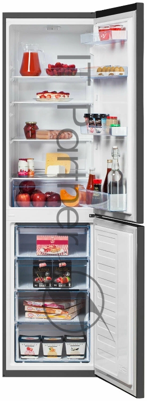 Холодильник BEKO B1RCSK332G Размеры (ВхШхГ), см: 201x54x60. Общий объем брутто, л 335. Общий полезный объем 331 л (ХОЛОД.ОТД: 213 + МОРОЗ.ОТД:118). 1 компрессор (R600a). , Статическая система охлаждения, Уровень шума, дБ 40.Энергопотребление, кВтч/