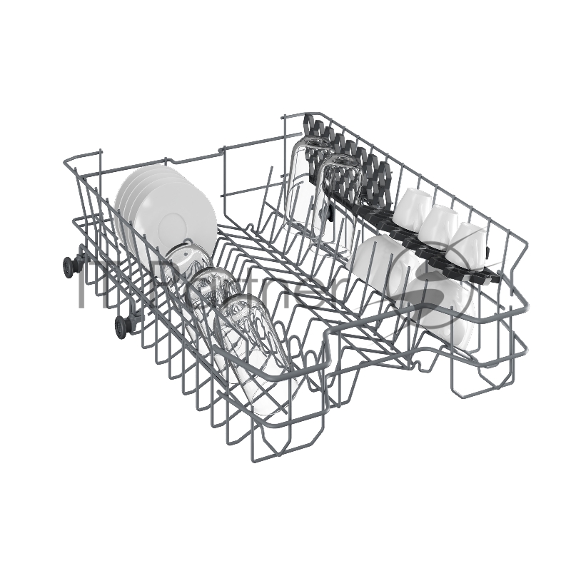 Встраиваемая посудомоечная машина BEKO BDIS1W861 45 СМ 9 комплектов посуды, 5 программ мойки, 3 корзина, уровень шума 55 дБ, стандартный мотор, частичная защита от протечек Overflow Safety, функция Таблетка, половинная загрузка, кнопочное управление